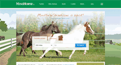 Desktop Screenshot of minihorsestreet.com